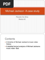 Michael Jackson Case Study- Bad