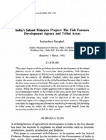 India's Inland Fisheries Project: The Fish Farmers Development Agency and Tribal Areas