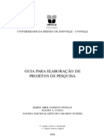 GUIA_Findlay - 2006 - GUIA PARA ELABORAÇÃO DE PROJETOS DE PESQUISA