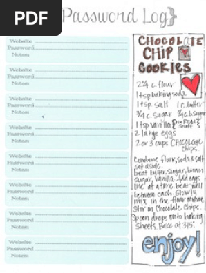 Password Log COOKIES