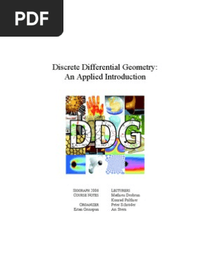Discretedifferentialgeometry Applied Curvature Circle