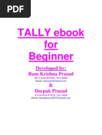 Tally Ebook For Beginner