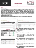 Daily Market Note: Equities