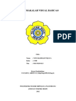 Download Pemrograman Visual Basic MAKALAH VB by Novi Rahmad Wijaya SN105029016 doc pdf