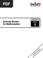 Grade 2 Math Activity Sheets Week 2 | PDF | Copyright