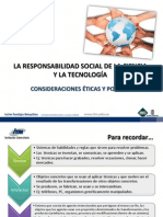 Responsabilidad Social Dfe La Ciencia y La Tecnologia (ITM Institucion Universitaria)