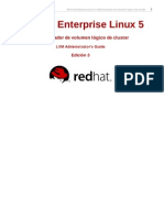 Red Hat Enterprise Linux-5-Cluster Logical Volume Manager-Es-ES