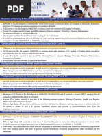 UWI Pre-Science N1 Programme Details | PDF | Academic Degree ...
