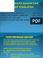 Penyimpanan Bahan