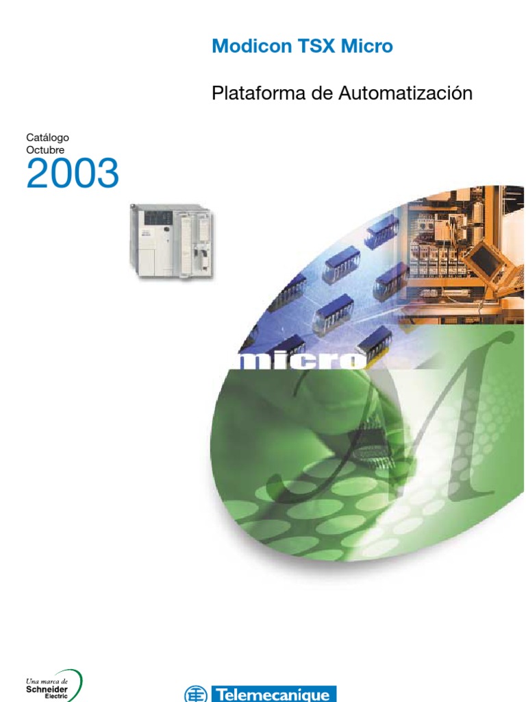 Catalogo Modicon TSX Micro | PDF | Memoria del ordenador | Tarjeta de ...