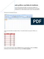 Excel 2007 - Gerando Graficos Com Linha de Tendencia