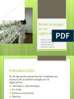 Biotecnología en la agricultura MM