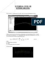 Tutorial Civil 3D - Superlargura