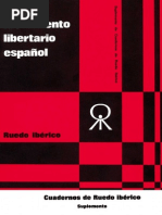 Movimiento Libertario español 1974 suplemento Cuadernos R. I