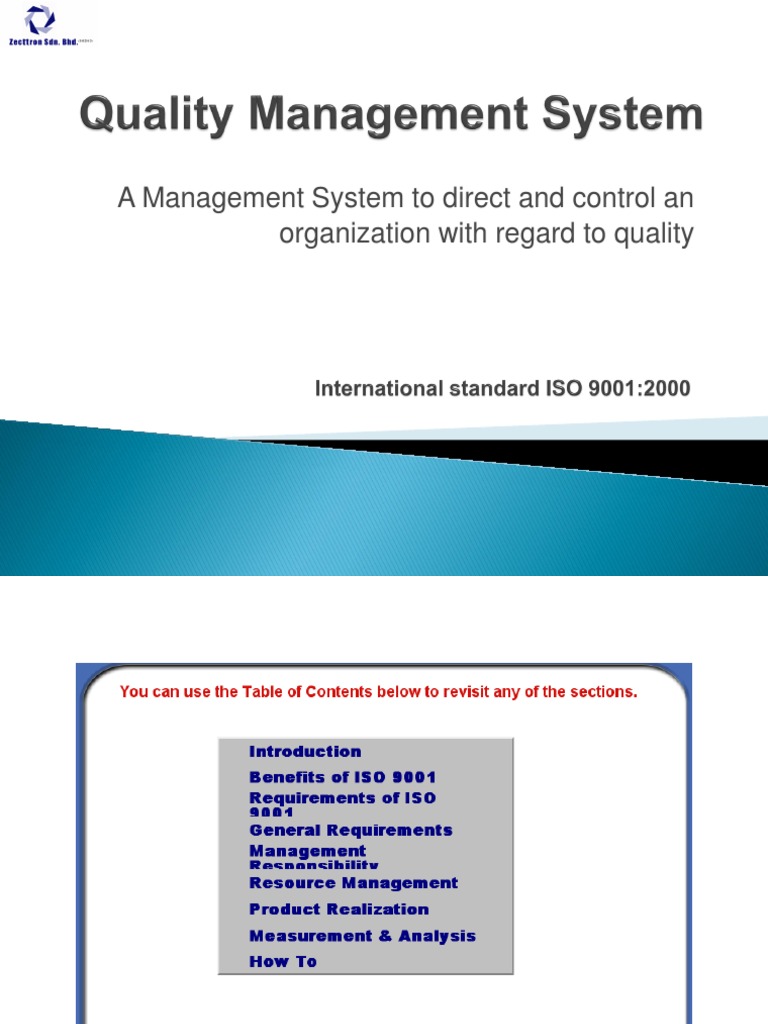 Iso 9001 2008 Quality Management Guide Pdf Quality Management