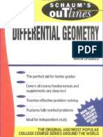 Schaum Differential Geometry