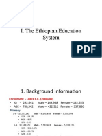 I. The Ethiopian Education System