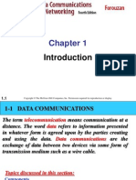 ch01-SLIDE - (2) Data Communications and Networking by Behrouz A.Forouzan