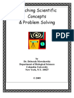 Teaching Scientific Concepts & Problem Solving