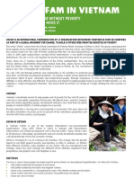 0609 Oxfam in Vietnam Fact Sheet