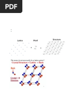 APF Calculation for Crystal Structures | PDF