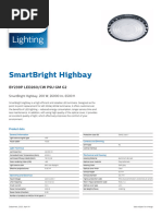 SmartBright Highbay LED 200W Specifications | PDF | Light Emitting ...