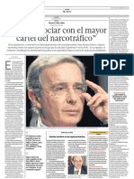 Entrevista Ex Presidente Alvaro Uribe