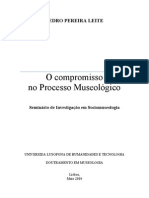 O Compromisso no processo museológico