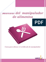 Manipulador de Alimentos