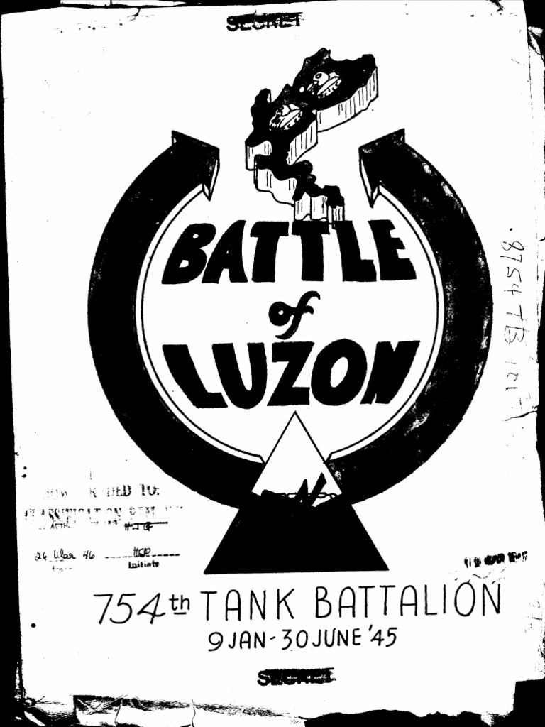WWII 754th Tank Battalion PDF