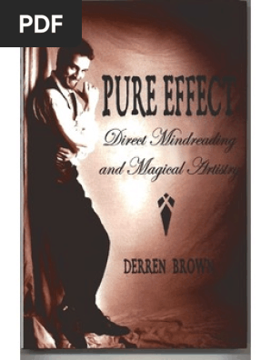 洋書 PURE Effect by Darren Brown Derren Brown - Pure Effect | PDF