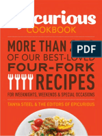 Recipes From The Epicurious Cookbook by Tanya Steel and The Editors of Epicurious