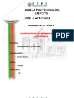 Clasificación de Sensores Mecánicos y Sensores Electrónicos - Suárez Xavier