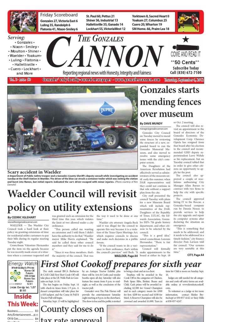 Gonzales Cannon September 6 Issue PDF Illegal Immigration To The United States Emigration, Immigration, and Refugees photo photo
