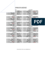 Calendario 3 División