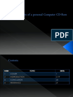 Components of a Personal Computer CD-Rom