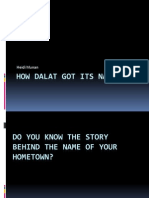 How Dalat Got Its Name