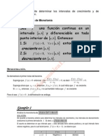 Aplicacion de Las Derivadas