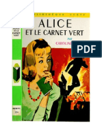 Caroline Quine Alice Roy 07 BV Alice Et Le Carnet Vert 1932