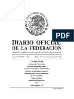 Diario oficial de la federacion