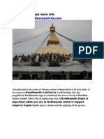 Boudhanath Stupa in Nepal