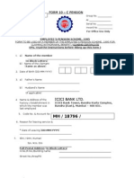 How to Fill Employee Pension Withdrawal Form 10-C