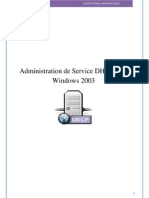 Administration de Service DHCP Sous Windows 2003