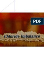 Chloride Imbalance