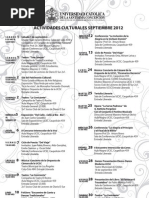 Download Programacin actividades culturales SEPTIEMBRE 2012 - UCSC by Cultura Ucsc SN105213311 doc pdf