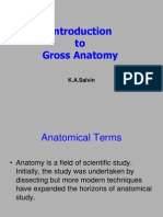 An Introduction To Gross Anatomy2005