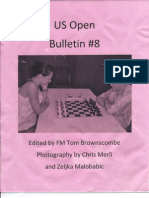 110th US Open Chess Championship Bulletin #8 2009 Editor T. Brownscombe