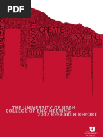 Download 2012 Research Report by Electrical and Computer Engineering ECE at the University of Utah SN105221301 doc pdf