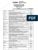 Calendario Escolar