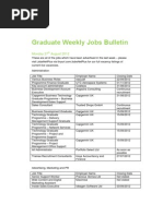 Graduate Bulletin 27-08-2012 New